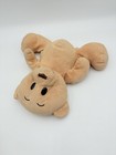 Brown Teddy Bear Plush Toy Sitting Stuffed Baby Lovey Cute Paws Smiling Dan Dee
