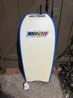 Vintage Turbo Surf Designs Hawaii Bodyboard Splatter Deck Original Leash Xtx 42