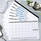 2026-2027 Desk Calendar 18 Months Calendar 17x 12 Large Office Desk Top Calendar