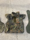 Vintage 1988 West German Army Bundeswehr Flecktarn Camo Flak Jacket Size L