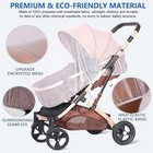 2 Pack Mosquito Net For Stroller     Baby Bug Netting For Strollers  Bassinets  Cr