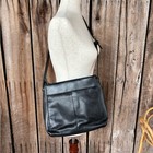 Coletta Black Genuine Leather Shoulder Bag Purse