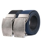 Men   s Belt  Leather Reversible Belt For Mens Casual Belt With Automatic Buckle
