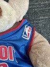 Build-a-bear Nba Basketball Teddy Bear In Detroit Pistons 00 Outfit Clothes