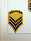 Vintage Us Military Shoulder Badges Patch United States Army Air Force Navy Rank