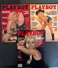 Playboy Magazine Lot Of 10 Pamela Anderson 1989-2001 Issues