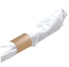 4 25 X 1 5 Kraft Napkin Bands 500  Self Adhesive Ships Free   0 016 pc 