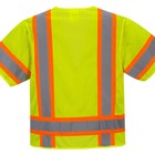 Portwest Us373 Aurora Sleeved Hi Vis Reflective Mesh Safety Work Vest Ansi