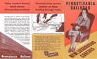1940s Pennsylvania Railroad New Luxurious Coaches Brochure Luxury Train Travel