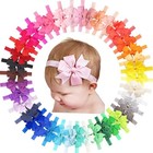 10-piece Baby Girl Headbands Newborn Infant Toddler Bow Hair Accessories Usa