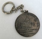 1960 Delegate To Democratic National Convention Senator Symington Medal Keychain