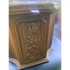 Vintage Max Klein Wood Grain Sewing Box    sold As It Is   