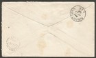 1894 Small Queen Cover 3c Split Ring Staffa Ontario To Brantford Via Dublin