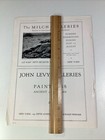 Art Galleries Print Ad 1925 Original Rare Antique Nyc Milch 47th Ritschel Levy
