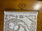 Heritage Lace  Pretty White Nwt Picture Holder 37 5 X 12