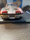 Ichida Vintage 1963 Corvette Battery Operated Tin Car Japan