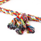 Medium Triangle Rope Swing Bird Toy Parrot Cage Toys Cages Conure African Grey