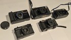 Lot Of 4 Mamiya M Konica Mr70 Revue 450 Ef Pearl River P35 35mm Cameras