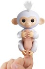 Fingerlings Sugar Baby Monkey   Blanket Interactive Toy White  glitter Wowwee