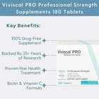 New Viviscal Professional Hair Growth Supplement 180 Tablets Exp 11 07 2027