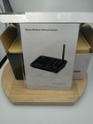 Wuloo  Wireless Intercom System  10 Channel For Home office   2 Pack Black 