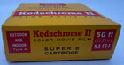 Kodak Kodachrome Ii Ka464 Color Movie Film Super 8 Cartridge 50ft Exp 5 72