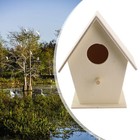 Bird House Bird House Small Garden Wooden 1pcs Bird House Kit Diy Garden New