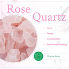 Rose Quartz Happy Buddha Crystal Figurine Carved Statue Pocket    