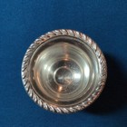 Sterling  Preisner 3  Vase  Urn  Loving Cup  Toothpick W  Handles  Rope Trim
