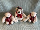Coca Cola Collectible Plush Bean Bag Bears
