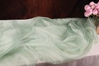 Sage Crystal Sheer Organza Fabric By The Yard 754