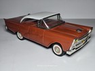 Vintage 1959 Ford Galaxie 500 Tin Litho Friction Toy Car Made In Japan