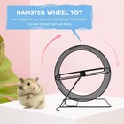 Hamster Exercise Wheel With Rack Silent Running Toy For Hamsters Hedgehogs Sq   