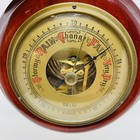Vintage Selsi Hanging Wall Barometer 5 25  Wood Frame  Made In Germany