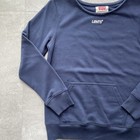 Levi s Sweatshirt Youth Large Blue Girls Pullover Cotton Embroidered Logo