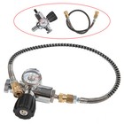 Fit Pcp Air Tank Scba Scuba 4500psi Valve Regulator Fill Station Disconnect Hose