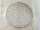 1958 Canada Silver  1 Dollar Bu Iccs Graded Nice Coin Ships Free 