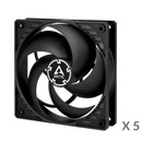 Arctic P12 Pwm Pst Pressure Optimized 120mm Cooling Fan Value Pack Of 5