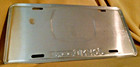 John Deere Tractor License Plate New Sup 50091 Chrome Silver Green Yellow Deer 