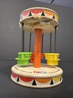 Vintage Fisher Price Little People  932 Amusement Park Whirling Chair Ride - Dmg