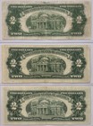 Lote De Billetes De 2 D  lares A  os 1963- 1953 B-1928 C para Colecci  n 