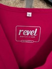 Revel Women   s Premium Stretch V-neck Scrub Top  Solid Pink  Size S