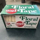 Darcie Floral Stem Wrap Flowers White 1 2  Wide X 30 Yds Self Sealing 12 Pack