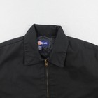 Vintage Dickies Jacket Mens Medium Black Quilted Eisenhower Bomber Trucker Coat