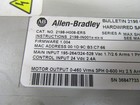        Allen Bradley 2198-h008-ers Servo Drive Kinetix 5500 Bulletin 2198 6 25apk