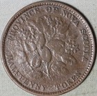 Province Of Nova Scotia 1856 Half Penny Token   99    Tracked Shipping