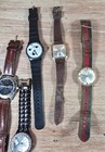 Vintage Estate Lot Of 15 Wristwatches     Mixed Brands Watches As-is Untested