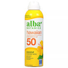 Alba Botanica Broad Spectrum Sunscreen Spray spf 50 hawaiian Coconut  pack Of 6 