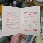 1970 Frisco Railway Menu - St Louis San Francisco