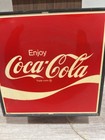 1977 Coca Cola Electric Wall Clock Advertising G018 Ingress-plastene Not Working